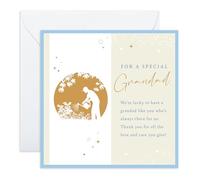 Sweet Birthday Card - 'Grandad Gardener' - Gifts for Grandpa From Grandchildren & Family - Always There For Us - Comes with Fun Stickers