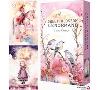 Sweet Blossom Lenormand (Lenormandkarten auf Deutsch): 36 Karten plus 2 zusätzliche Karten