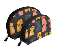 Sweet bouquet Moon Cosmetic Bag, Travel Makeup Pouch, Portable Waterproof Cosmetic Pouch for Girls Women., Pictures Of Dalmatians, One Size