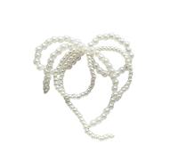 Sweet Bowknot Charm With Imitation Pearl Beaded Shoe Buckle Ornament DIYs Keychain Phone Chain Jewelry Making Supplies Multiple Colors Styles