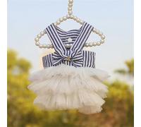 Sweet Bunny Rabbit Skirt Summer Pet Dress for Small Animals Stripe Plaid Puppy Dog Cat mascotas Clothes Clothing