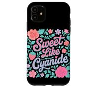 Sweet But Deadly Cute Pastel Floral Graphic Case for iPhone 11