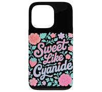Sweet But Deadly Cute Pastel Floral Graphic Case for iPhone 13 Pro