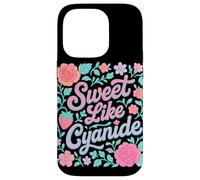 Sweet But Deadly Cute Pastel Floral Graphic Case for iPhone 14 Pro