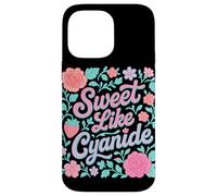 Sweet But Deadly Cute Pastel Floral Graphic Case for iPhone 14 Pro Max