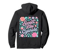 Sweet But Deadly Cute Pastel Floral Graphic Pullover Hoodie