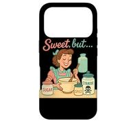 Sweet but Deadly Retro Dark Humor Graphic Case for iPhone 17 Pro