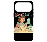 Sweet but Deadly Retro Dark Humor Graphic Case for iPhone 17 Pro Max