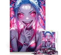Sweet But Psycho 1000 Piece Jigsaw Puzzles for Adults Jigsaw Thought Toy Indoor Fun Accurate Edge Art Collectible (50x75cm)