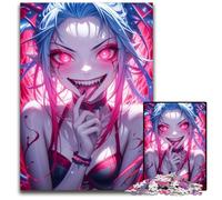 Sweet But Psycho Jigsaw Puzzles for Adults 1000 Piece Challenging Puzzles Challenging Brain Teaser for Teenagers Family Game Night Fun 1000 PCS(75x50cm)