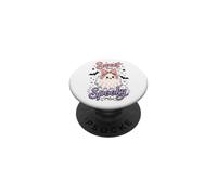 Sweet but Spooky Ghost Coquette Halloween PopSockets Adhesive PopGrip