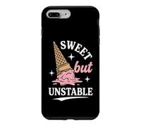 Sweet But Unstable -Funny Saying Novelty Food Cute Ice Cream Case for iPhone 7 Plus/8 Plus