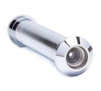 Sweet by Ultion Chrome Spyholes, 60-85mm. Security Spy Hole for Front Door, Peep Holes for Doors, Door Peephole, Peep Hole, Door Spyhole, Door Viewers for Safety.