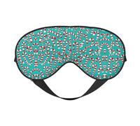Sweet Candy Backdrop Print Eye Mask,Silk-Like Sleep Mask,Night Sleeping Mask for Men Women,for Sleep Relaxation