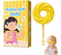 Sweet Candy Shaped Bath Bomb,Fragrant Foam Balls,Bubble Blowing Fizzy Bath Balls with Wand,Relaxing Spa Experience Relaxation Treat