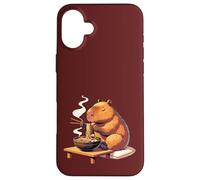 Sweet Capybara Eats Ramen Noodles Capybaras Ramen Case for iPhone 16 Plus