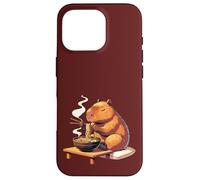 Sweet Capybara Eats Ramen Noodles Capybaras Ramen Case for iPhone 16 Pro