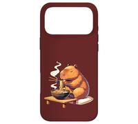 Sweet Capybara Eats Ramen Noodles Capybaras Ramen Case for iPhone 17 Pro Max