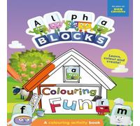 Sweet Cherry Publishing Alphablocks Colouring Fun: A Colouring Activity Book Paperback Sweet Cherry Publishing Multicolor