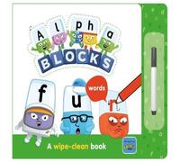 Sweet Cherry Publishing Alphablocks Words: A Wipe-Clean Book Board book Sweet Cherry Publishing Multicolor