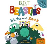 Sweet Cherry Publishing B.O.T. & the Beasties Hide & Seek (Felt Flaps) Board book Book Sweet Cherry Publishing Multicolor