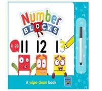 Sweet Cherry Publishing Numberblocks 11-20: A Wipe-Clean Book Board book Sweet Cherry Publishing Multicolor