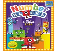 Sweet Cherry Publishing Numberblocks Annual 2024 Hardback Book in White Sweet Cherry Publishing White