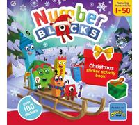 Sweet Cherry Publishing Numberblocks Christmas Sticker Fun Paperback Book Sweet Cherry Publishing Multicolor