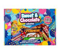 Sweet & Chocolate Selection great gift for the sweet-tooth in your life. Includes Rolo, Yorkie, KitKat, Munchies, Aero and much more! 869g