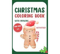 Sweet Christmas Coloring Book for Kids - +70 Festive Pages with Drawing Activities