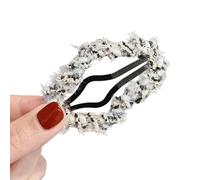 Sweet Colored Yarn Hair Clip Lazy Hairpin Duckbill Hairclip Elegant Barrettes For Women Side Bangs Hair Tool