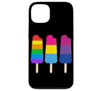 Sweet Colorful Rainbow Popsicles LGBTQI Pride Month Case for iPhone 13