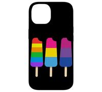 Sweet Colorful Rainbow Popsicles LGBTQI Pride Month Case for iPhone 14