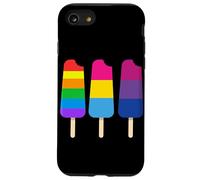 Sweet Colorful Rainbow Popsicles LGBTQI Pride Month Case for iPhone SE (2020) / 7/8