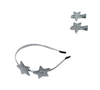 Sweet Cool Girls Hair Clip Hairband with Sequins Star Shape Hairband for Toddler Photography Hair Styling Supplies