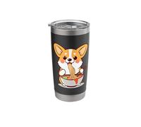 Sweet Corgi Eats Ramen Japan Stainless Steel Insulated Tumbler