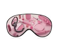Sweet Cosmetics Eye Mask, Side Sleeping Mask Light Blindfold Sleeping Mask Nose Pad and Elastic Band for Children Women and Men