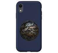 Sweet Crane Bird Watcher Bird of Happiness and Wisdom Case for iPhone XR
