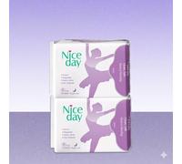 SWEET CUREVITA Nice Day Anion Sanitary Pads for Night Use - 285mm, 8pcs Pack | Super Absorbent 200ml, Anti-Leak, Odor-Free Protection with Nano Silver & Far Infrared (Pack of 2)