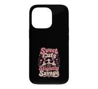 Sweet Cute Slightly Savage Cat Design Case for iPhone 13 Pro