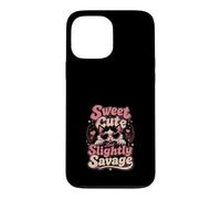 Sweet Cute Slightly Savage Cat Design Case for iPhone 13 Pro Max