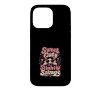 Sweet Cute Slightly Savage Cat Design Case for iPhone 14 Pro Max