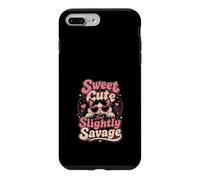 Sweet Cute Slightly Savage Cat Design Case for iPhone 7 Plus/8 Plus