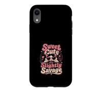 Sweet Cute Slightly Savage Cat Design Case for iPhone XR
