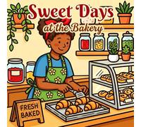 Sweet Days at the Bakery: Bold and Easy Relaxing Cozy Bakery Scenes Coloring Book (Peaceful Days Coloring Books)