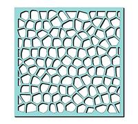 Sweet Dixie Block Mosaic Stencil, 6 x 6-Inch,SDST0017