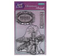 Sweet Dixie Christmas Bough Clear Stamp Set, Transparent