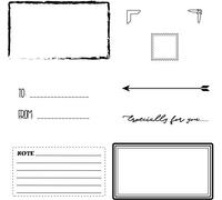 Sweet Dixie Clear Stamps, Polymer, P6