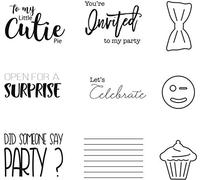 Sweet Dixie Clear Stamps, Polymer, P6