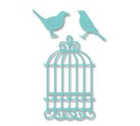 Sweet Dixie Dies Metal Birdcage Die, Gold